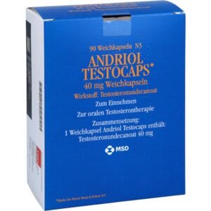 Andriol Testocaps Kapseln 40mg